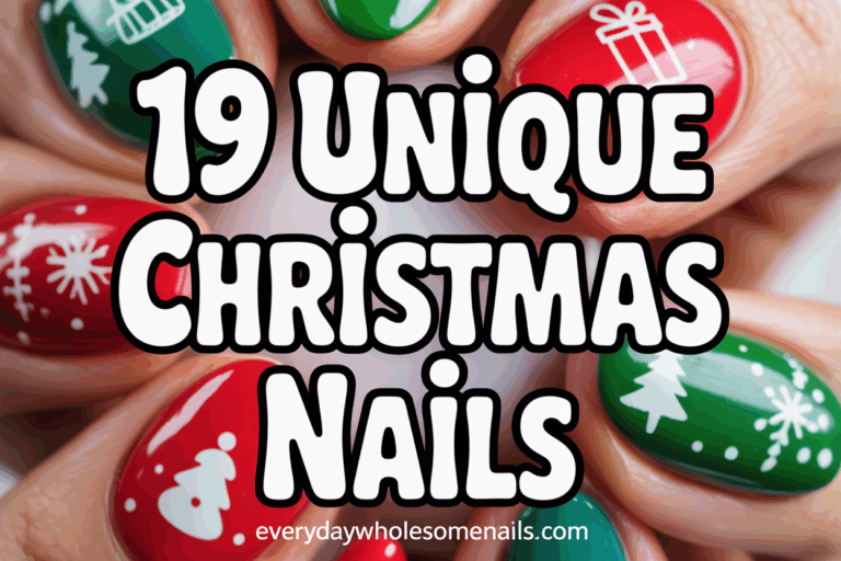 19 Creative Christmas Nail Ideas for a Chic and Festive Look
