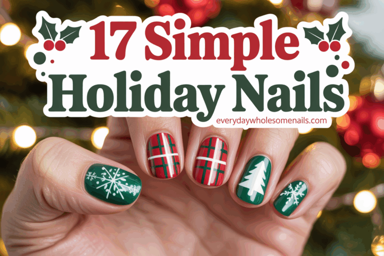 18 Christmas Holiday Nails Ideas for Festive and Stylish Looks