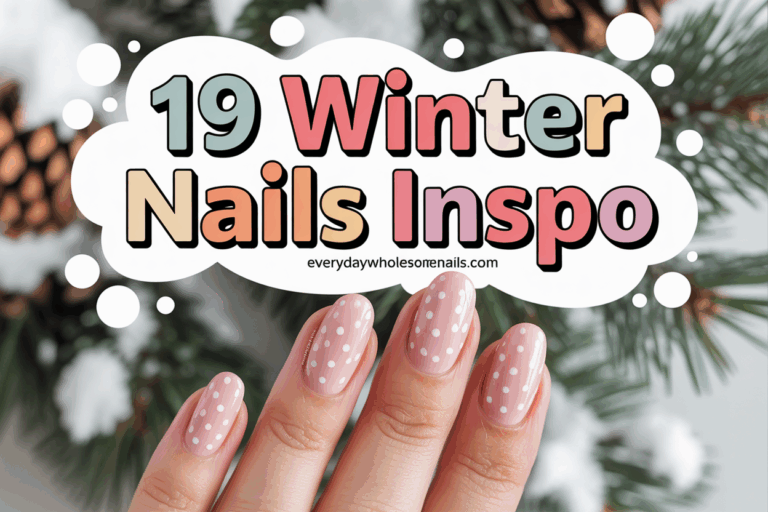 19 Winter Nail Inspo Inspiration for Chic and Cozy Seasonal Looks